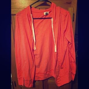 Old Navy coral zip up jacket